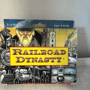 1997 Precedence Railroad Dynasty Card Game Set